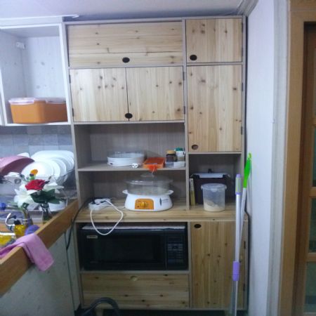 주방 상부장 및 키큰장 