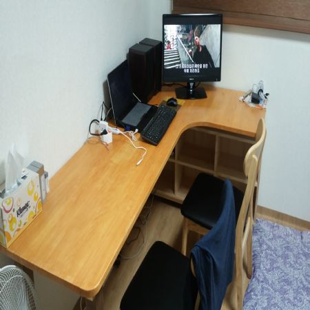 코너형 책상 만들기