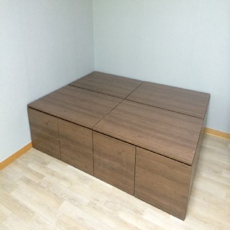 수납장 겸용 침대