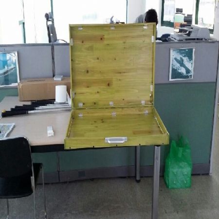 악세사리 매대 가방 첫작품