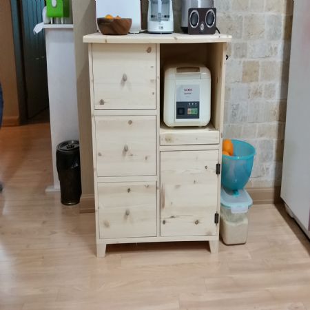 주방 수납장 및 책상