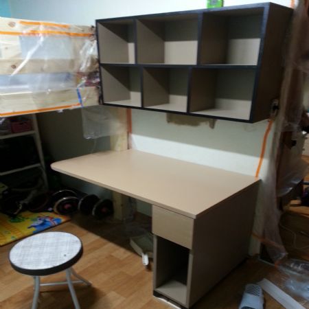 아들방 책상 만들어주기