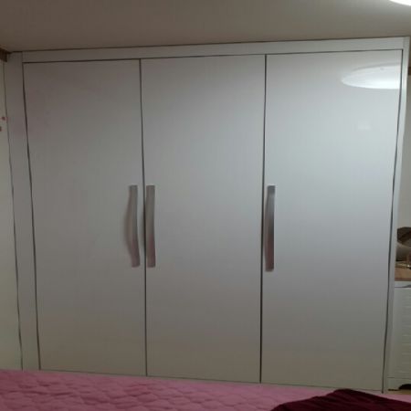 처음 작업한 작은방 붙박이장 