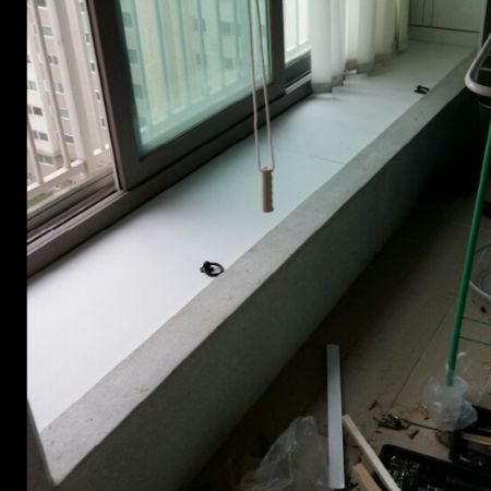 화단공간 수납장으로