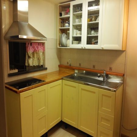 원목 싱크대로 리폼하기