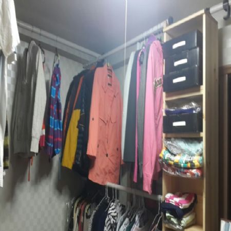 미젤 원목 키큰 수납장 (드레스룸+행거)