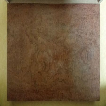 MDF에 무늬목 작업으로 만든 블루투스 엠프