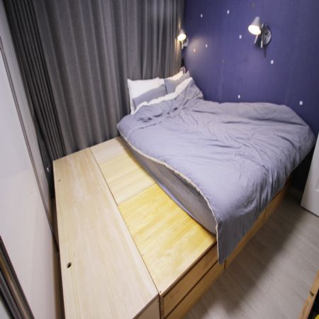 모던수납침대 추가조립으로 패밀리침대 만들었어요~