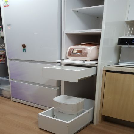 냉장고장 수납장 만들기