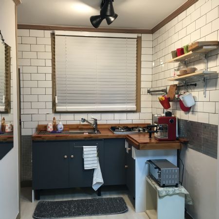 싱크대 원목 상판