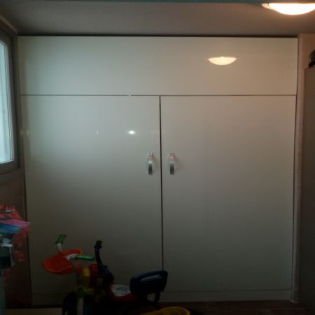 베란다 붙박이장