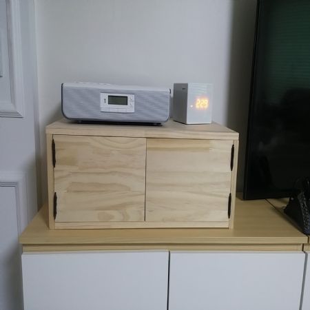 멀티탭을 숨기는 수납장