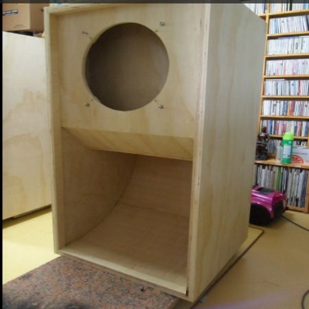 백로드형 스피커 엔크로져-JBL C43