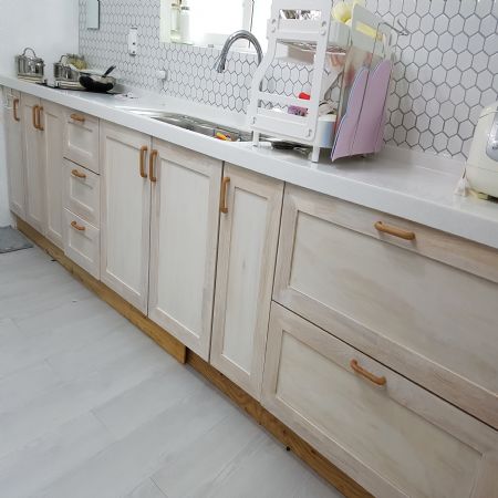 처음 만들어보는 싱크대..