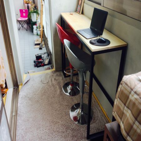 집성목 카페테이블