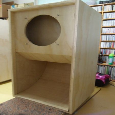 15인치 백로드 스피커 엔크로져 제작