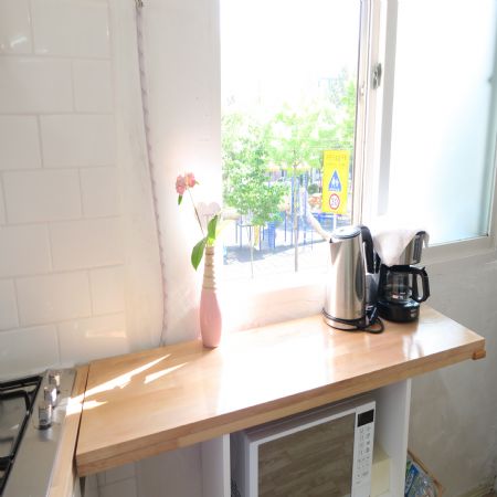 오리나무 원목 상판 싱크대 만들기