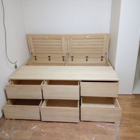 편하게 얻은 수납침대