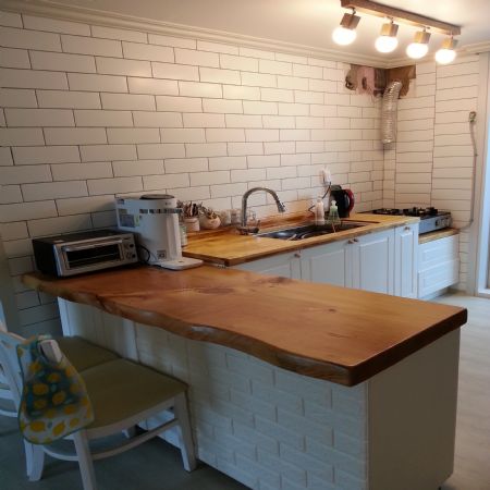 철천지도움으로 싱크대 만들었어요^^