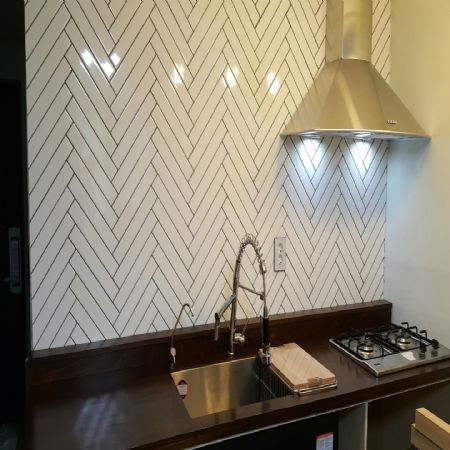 자작한 자작나무 합판 싱크!