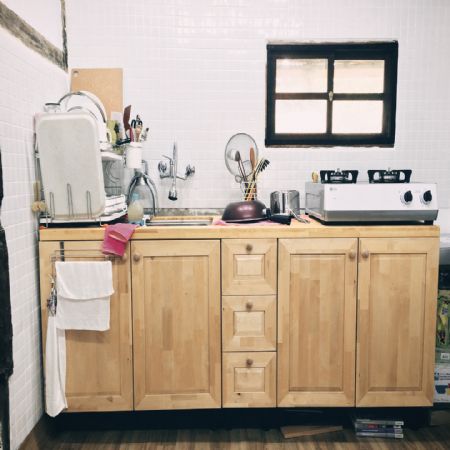 싱크대 후기입니다.