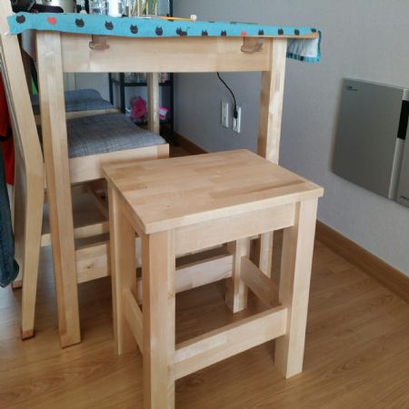 원목의자(자작나무)