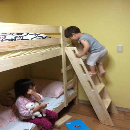 이층침대 계단형 사다리, 인형침대 만들기