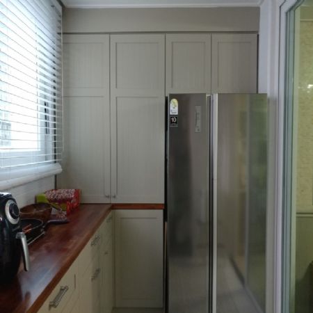 냉장고 위 상부수납장