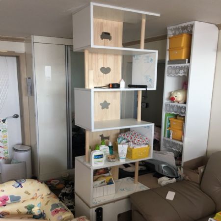 현관파티션 수납공간