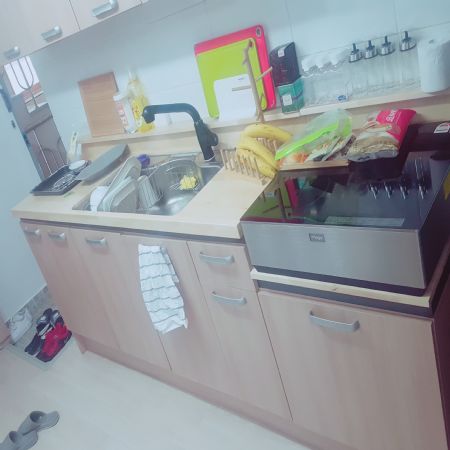 자작나무)싱크대 상판 교체