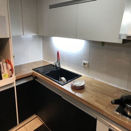 원목 싱크대 상판