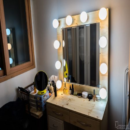 연예인 화장대 만들기~!(조명거울 화장대)