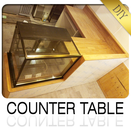 [셀프] 카운터 테이블 제작