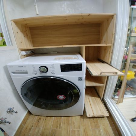 원목으로 만든 건조기 집~