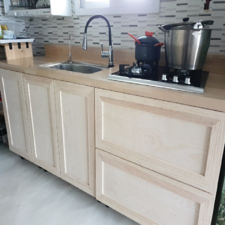 무리없이 만들 수 있었던 씽크대