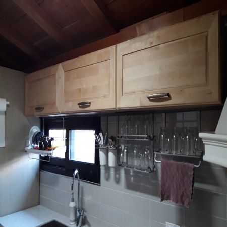 주방에 싱크대 상부장 만들었습니다~~