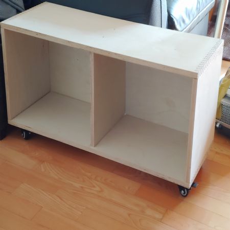 원목짜임 서랍으로 LP랙 만들기