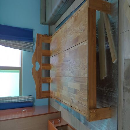 에쉬로 만든 침대