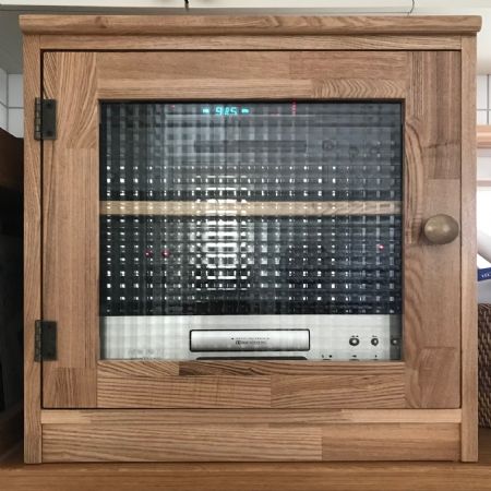 애쉬로 만든 오디오장