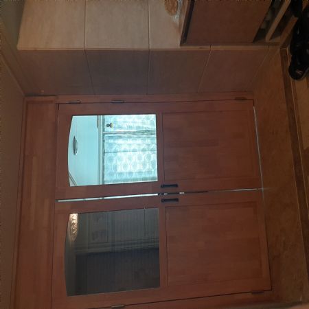 중문을 조립했어요.