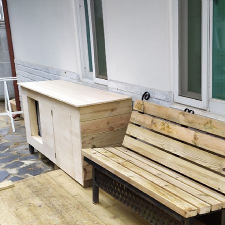 소나무(칠레산)12mm 에어컨 박스 및 수납장