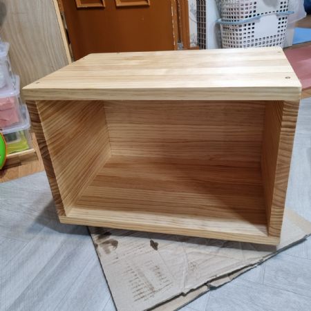 미싱 받침대 겸 수납 또는 고양이집