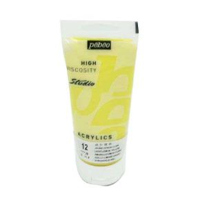 뻬베오 고점도 아크릴물감 (12) Light Lemon Yellow 100ml