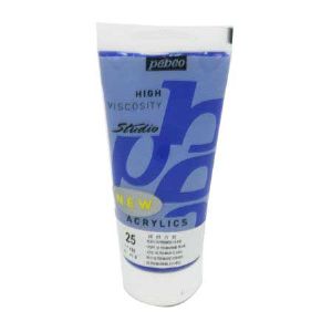 뻬베오 고점도 아크릴물감 (25) Light Ultramarine Blue 100ml
