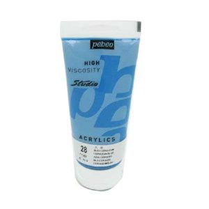 뻬베오 고점도 아크릴물감 (28) Cerulean Blue 100ml
