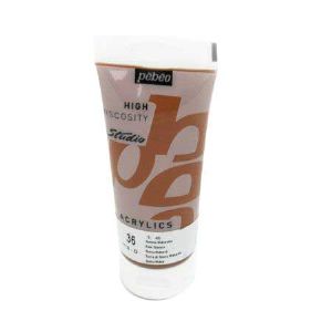 뻬베오 고점도 아크릴물감 (36) Raw Sienna 100ml