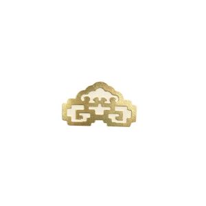 표구 액자고리 골드 오리엔탈 왕관 장식 (중)
