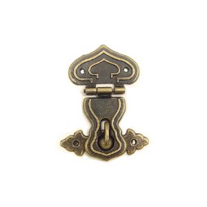 브론즈 하트키 잠금장식 (소)