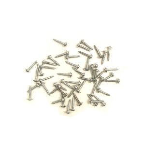 나무피스(나사못) 볼록머리 실버 (실버) #3X14mm
