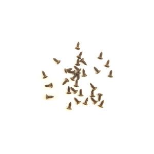 소품용 나무피스 브론즈 2X6mm 100개